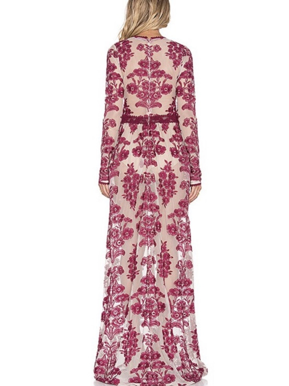 NWT Rare For Love and Lemons Free People Temecula Lace Embroidered Dress XS - Picture 2 of 5